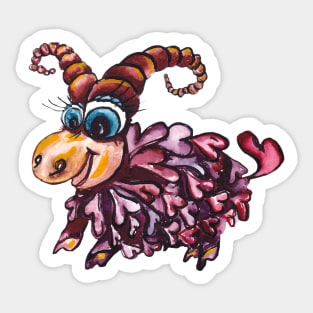 Aries. the Ram Sticker